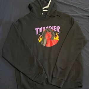 Thrasher Roja Hoodie